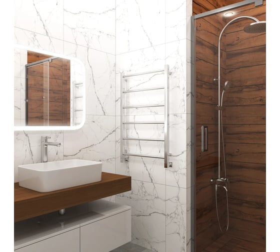 Полотенцесушитель водяной Grota Simple 530x800 хром глянцевый Simple 530x800 NP