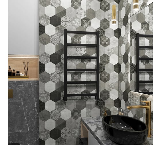 Полотенцесушитель водяной Grota Soffi 430x800 черный Soffi 430x800 N RAL9005