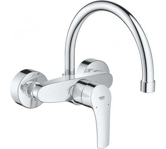Смеситель для кухонной мойки GROHE Eurosmart 2021 настенный монтаж 32482003