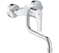 Смеситель для кухонной мойки GROHE Eurosmart 2021 настенный монтаж 31391003