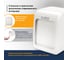 Диспенсер для салфеток ЛАЙМА PROFESSIONAL CLASSIC Система N2, настольный, белый, ABS-пластик 606679 3
