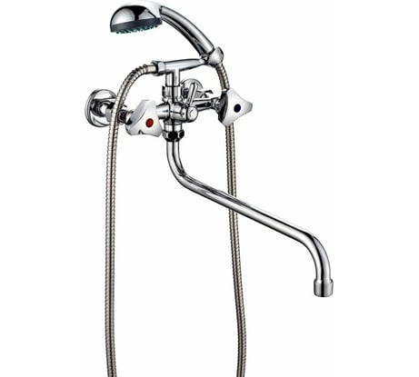 Смеситель для ванны с душем Профсан ПСМ тип См-ВУДРНШлА PSM-156-80
