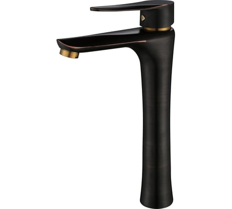 Смеситель для раковины Профсан ПСМ нержавеющая сталь AISI-304, тип См-УмОЦБА, черный-бронза PSM-301-6