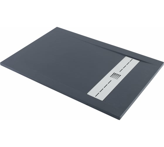 Душевой поддон Aquanet Delight 1400х800х30 мм, черный 00258898