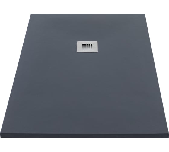 Литьевой поддон Aquanet 002B Pleasure NEW 1200х800х30 мм, без сифона, черный камень 00258890