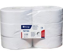 Туалетная бумага MERIDA TOP MAXI 3-слойная, белая, диаметр 23, 6х170 м ТБТ103