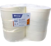 Туалетная бумага MERIDA TOP MAXI 2-слойная, белая, диаметр 23, 6х240 м ТБТ101