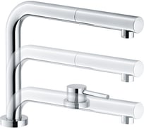 Смеситель FRANKE Active Window хром, выдвижной шланг 115.0486.978