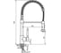 Однорычажный смеситель для мойки Koller Pool DESIGN PLUS с латунным изливом DS0700 2