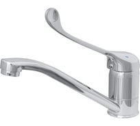 Смеситель для кухни stOMEGA длина излива 24 см, ручка 14 см, картридж 40 мм, на гайке 4979