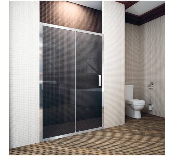 Душевые двери Koller Pool раздвижные, 1200х1900 bright chrome clear glass FAP12X