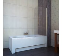 Шторка на ванну Koller Pool один элемент, 700х1500 QP93 NEW chrome, clear