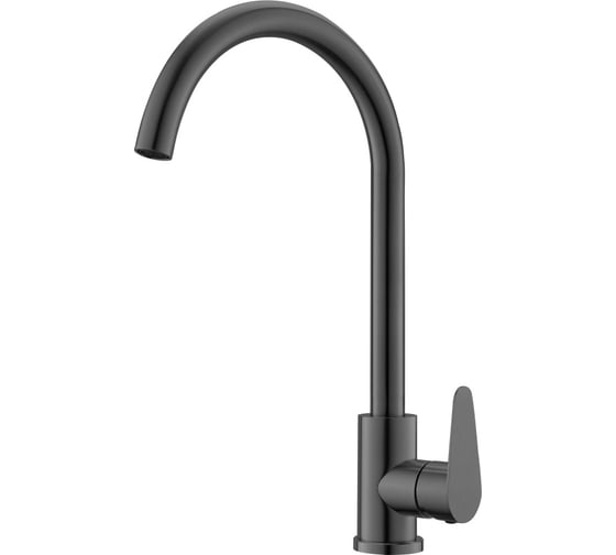 Смеситель для кухни OLIVE'S Olisan STEEL нержавеющая сталь ST1007B 1
