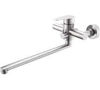 Смеситель для ванны OLIVE'S Olisan STEEL с длинным изливом ST1221
