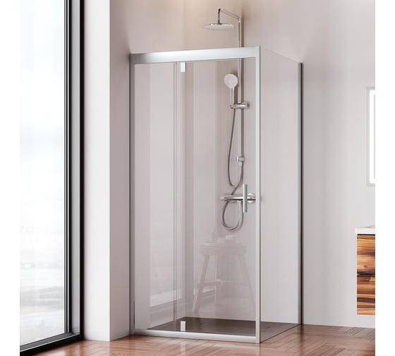 Душевое ограждение AM.PM Gem Sqare Pivot 90x90 W90G-404-090MT