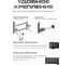 Электрический полотенцесушитель BAUMARK Carrat 80/50 графит BM09085GR 7