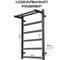 Электрический полотенцесушитель BAUMARK Carrat 80/50 графит BM09085GR 9
