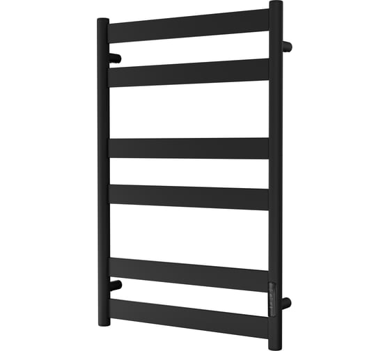 Электрический полотенцесушитель BAUMARK Y neo 80/50 чёрный матовый BM12085H 1