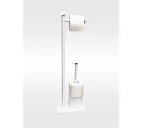 Напольный держатель для туалетной бумаги UNISTOR Керчь, цвет белый 219771