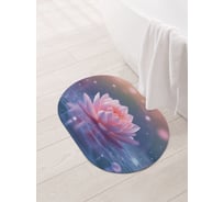 Коврик для ванной и туалета JOYARTY Космический лотос 58x38 см sbm_430094_58x38