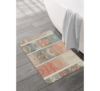 Коврик для ванной и туалета JOYARTY Винтажный узор 58x38 см, sbmrec_sd3411_58x38