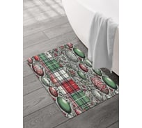 Коврик для ванной и туалета JOYARTY Игрушки на ель 58x38 см, sbmrec_sd3940_58x38