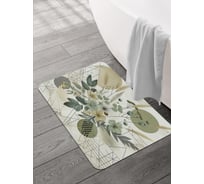 Коврик для ванной и туалета JOYARTY Природа графики 58x38 см, sbmrec_sd3516_58x38