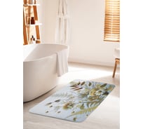 Коврик для ванной комнаты и туалета противоскользящий JoyArty "Полевая композиция" 60x100 см bath_sd3488_60x100