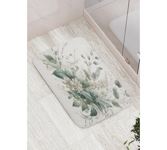 Коврик для ванной комнаты и туалета противоскользящий JoyArty "Полевой шедевр" 52x77 см bath_sd3557 1