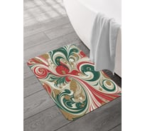 Коврик для ванной и туалета JOYARTY Хаотичные разводы 58x38 см, sbmrec_sd3922_58x38