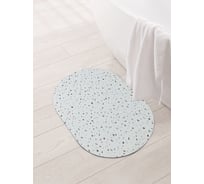 Коврик для ванной и туалета JOYARTY Плиточная крошка 58x38 см sbm_430111_58x38