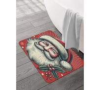 Коврик для ванной и туалета JOYARTY Ухмылка Дедушки 58x38 см, sbmrec_sd3957_58x38