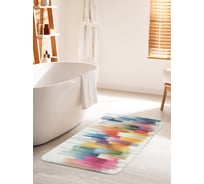 Коврик для ванной комнаты и туалета противоскользящий JoyArty "Творческий путь" 60x100 см bath_sd3500_60x100