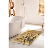 Коврик для ванной комнаты и туалета противоскользящий JoyArty "Сакура" 60x100 см bath_sd3566_60x100