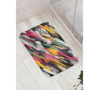 Коврик для ванной комнаты и туалета противоскользящий JoyArty "Творчество" 52x77 см bath_sd3521