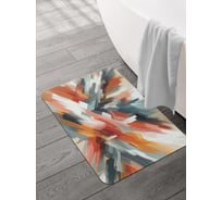 Коврик для ванной и туалета JOYARTY Современное искусство 58x38 см, sbmrec_sd3513_58x38