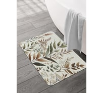 Коврик для ванной и туалета JOYARTY Трава луговая 58x38 см, sbmrec_sd3509_58x38