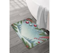 Коврик для ванной и туалета JOYARTY Утро в лесу 58x38 см, sbmrec_sd3954_58x38