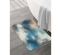 Коврик для ванной и туалета JOYARTY Размытая краска 58x38 см, sbmrec_sd3569_58x38