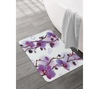 Коврик для ванной и туалета JOYARTY 58x38 см Орхидеи sbmrec_50381_58x38