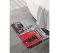 Коврик для ванной и туалета JOYARTY 58x38 см Эксурсия по Лондону sbmrec_14659_58x38