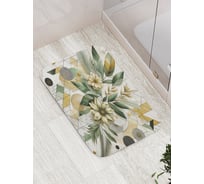 Коврик для ванной комнаты и туалета противоскользящий JOYARTY Геометрия в цветах 52x77 см bath_sd3515