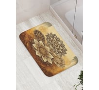 Коврик для ванной комнаты и туалета противоскользящий JOYARTY Волшебный лотос 52x77 см bath_sd3450