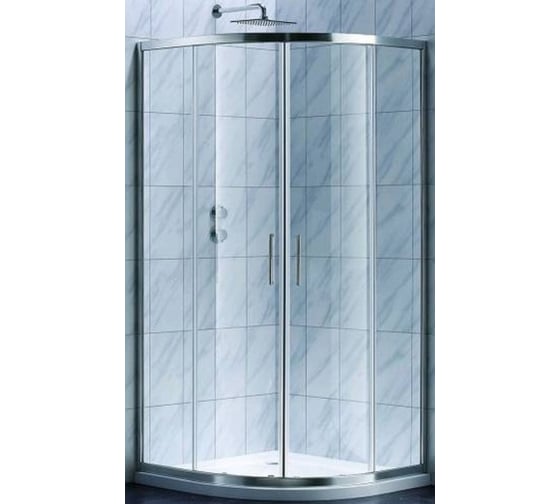 Душевая кабина Koller Pool полукруглая, 900x900x1900 мм., стекло grape S90RG