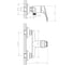 Одноручный смеситель для душа Decoroom DR21056 2