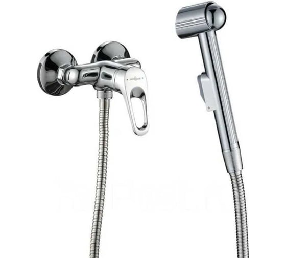 Одноручный смеситель с гигиеническим душем Decoroom DR21058