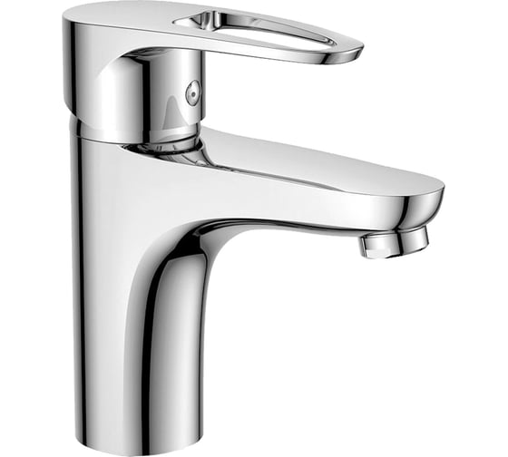Одноручный смеситель для умывальника Decoroom монолитный DR70011