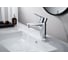 Одноручный смеситель для умывальника Decoroom монолитный DR72011 3