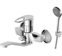 Одноручный смеситель для ванны Decoroom универсальный, с поворотным изливом 200 мм DR70044