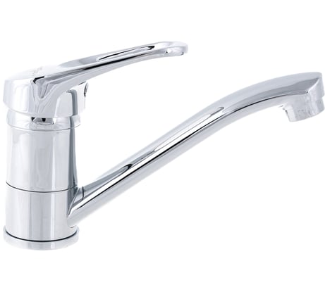 Одноручный смеситель для умывальника Decoroom с поворотным изливом DR21012